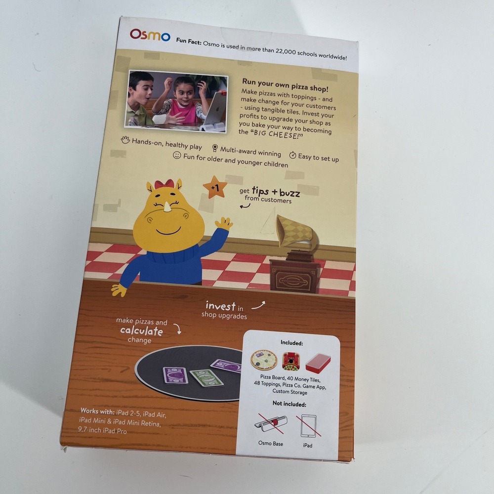 Osmo Pizza Co. Game Interactive Learning Ages 5-12 Educational STEM for iPad NEW - Picture 2 of 5